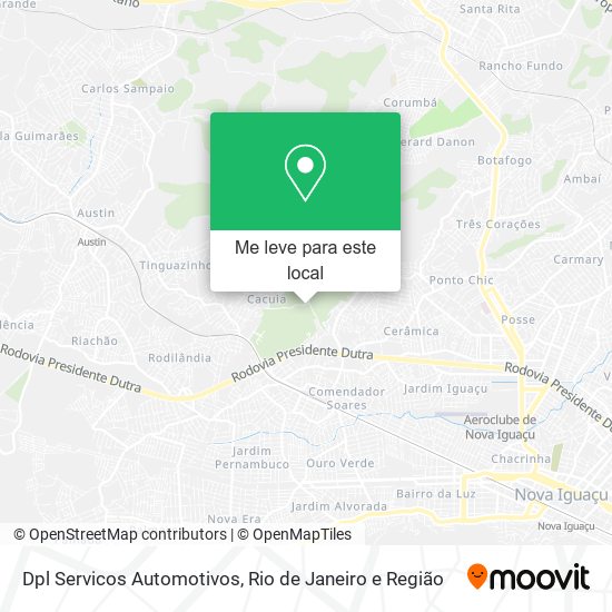 Dpl Servicos Automotivos mapa