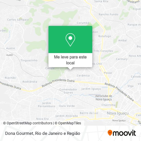 Dona Gourmet mapa