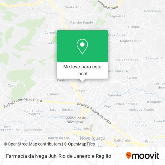 Farmacia da Nega Juh mapa