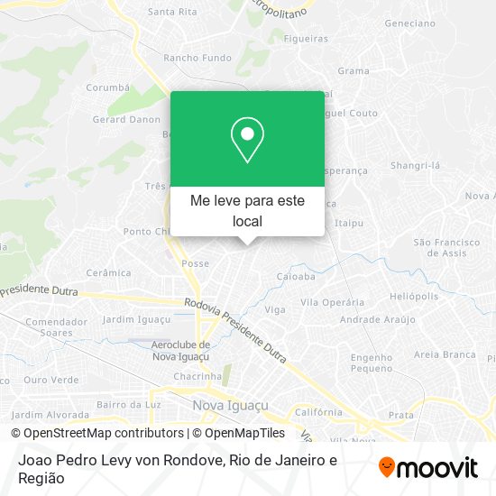 Joao Pedro Levy von Rondove mapa