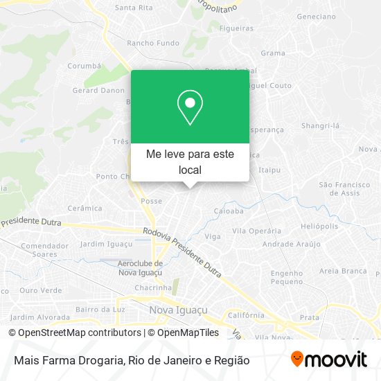 Mais Farma Drogaria mapa