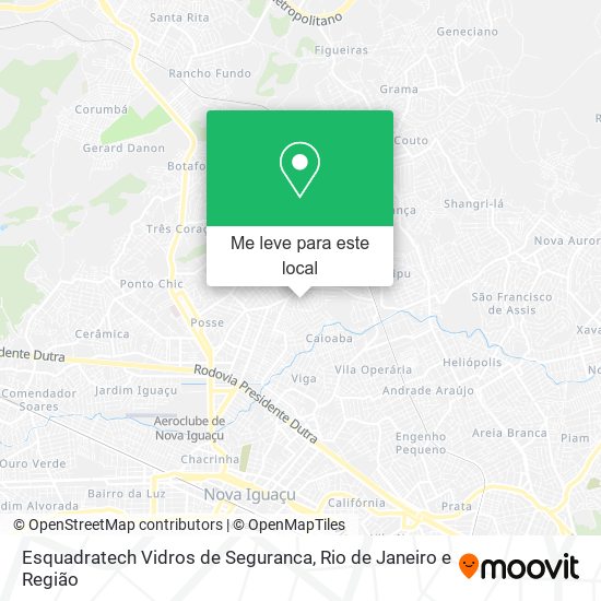 Esquadratech Vidros de Seguranca mapa