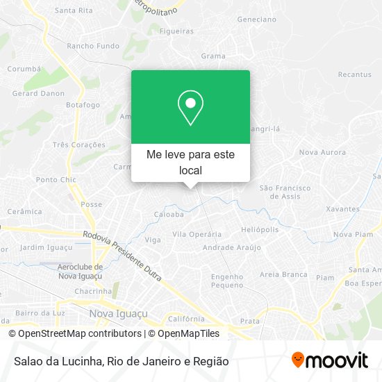 Salao da Lucinha mapa