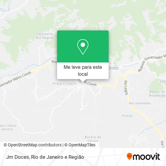 Jm Doces mapa