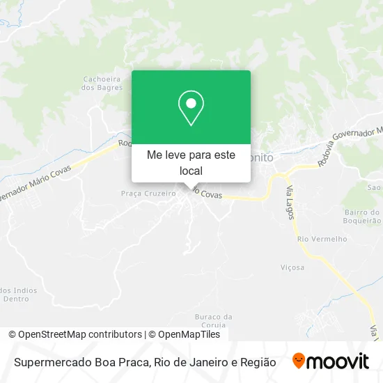 Supermercado Boa Praca mapa