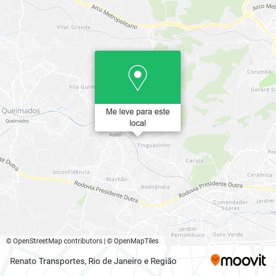 Renato Transportes mapa