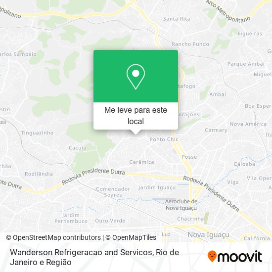 Wanderson Refrigeracao and Servicos mapa