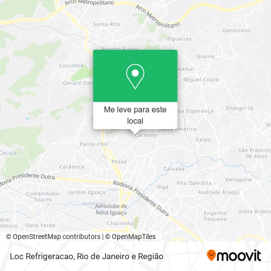 Loc Refrigeracao mapa