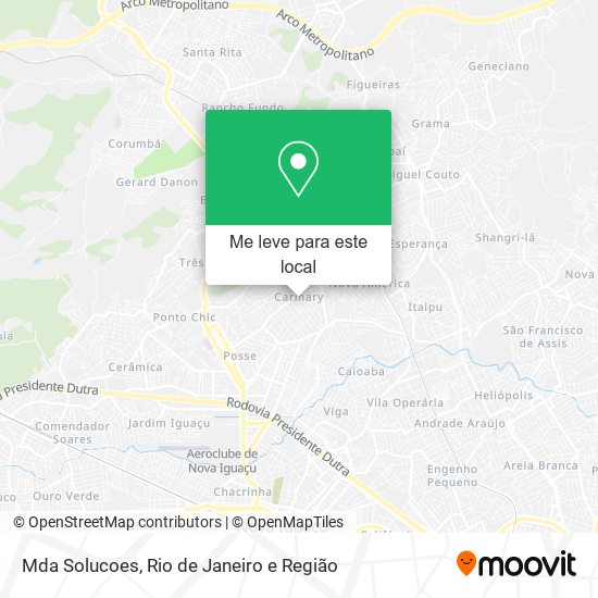 Mda Solucoes mapa