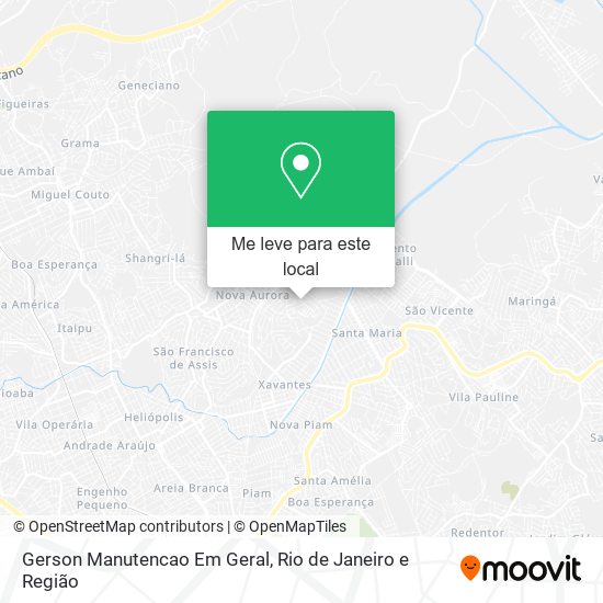 Gerson Manutencao Em Geral mapa