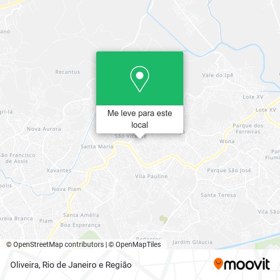 Oliveira mapa