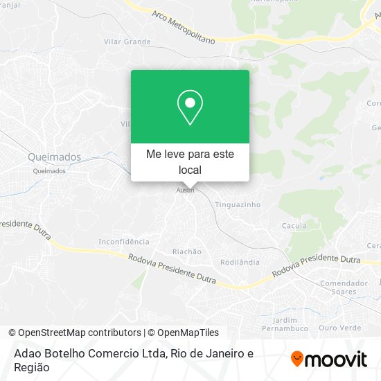 Adao Botelho Comercio Ltda mapa