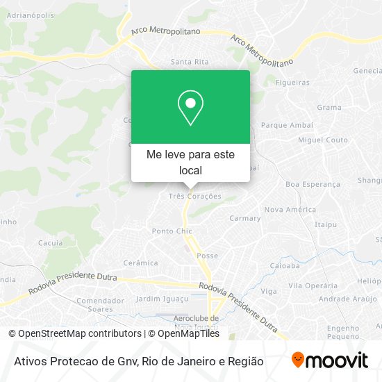 Ativos Protecao de Gnv mapa