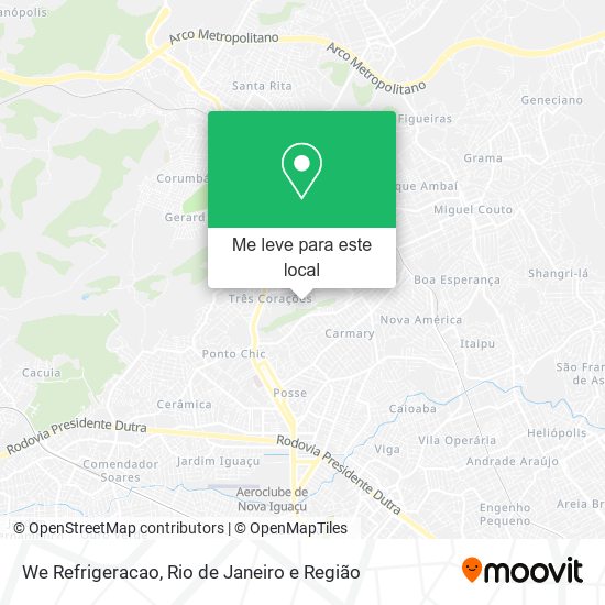 We Refrigeracao mapa