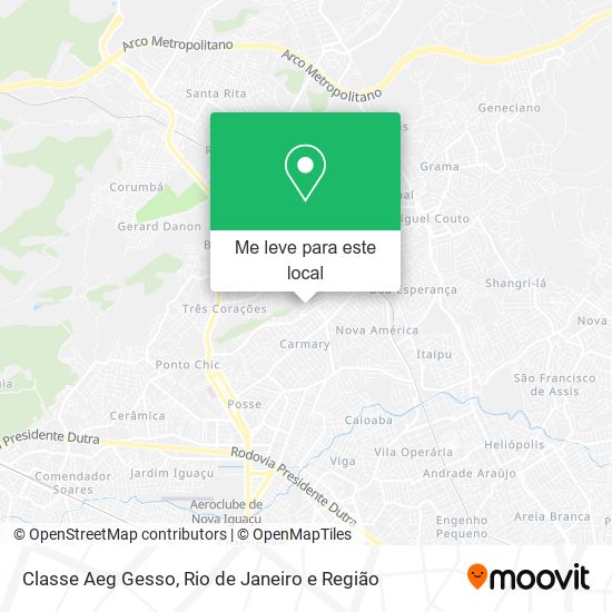 Classe Aeg Gesso mapa