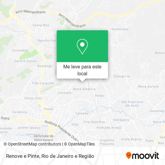 Renove e Pinte mapa