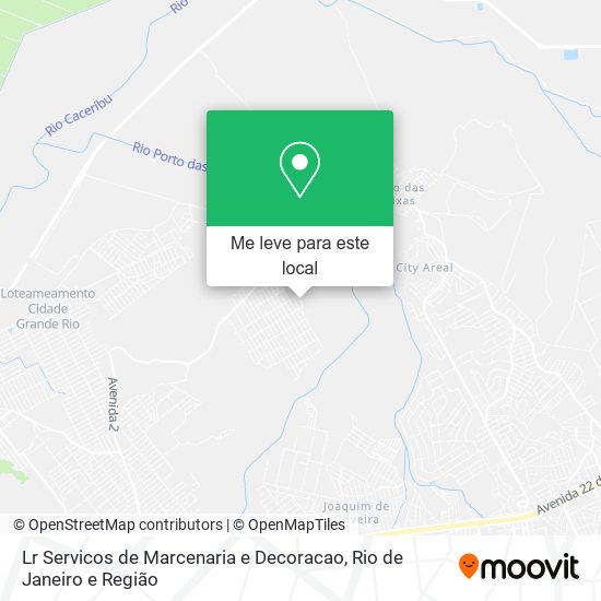 Lr Servicos de Marcenaria e Decoracao mapa