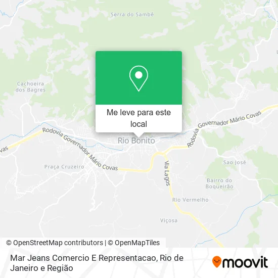 Mar Jeans Comercio E Representacao mapa