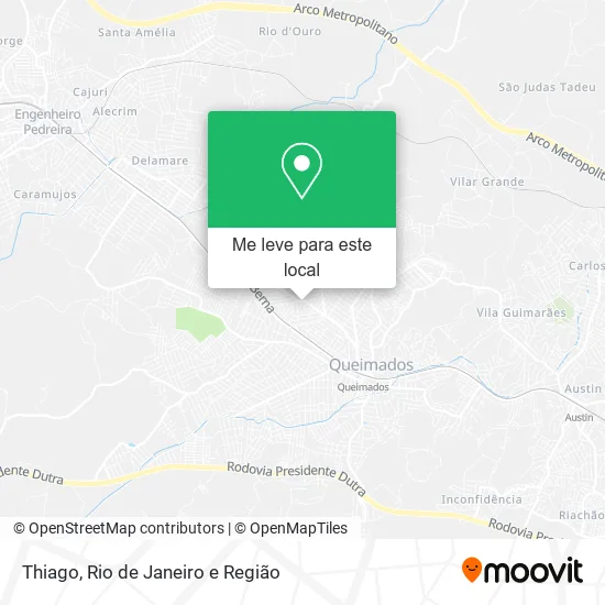 Thiago mapa