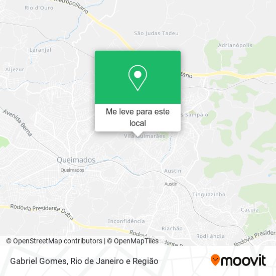 Gabriel Gomes mapa