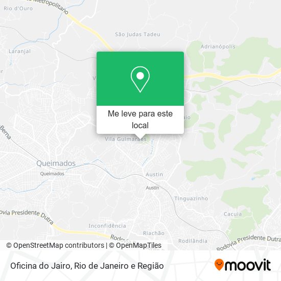 Oficina do Jairo mapa