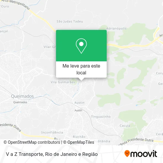 V a Z Transporte mapa