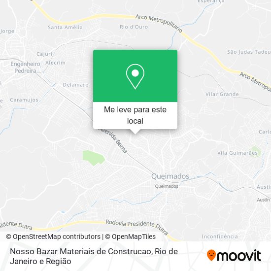 Nosso Bazar Materiais de Construcao mapa