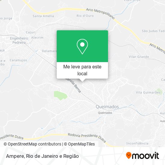 Ampere mapa