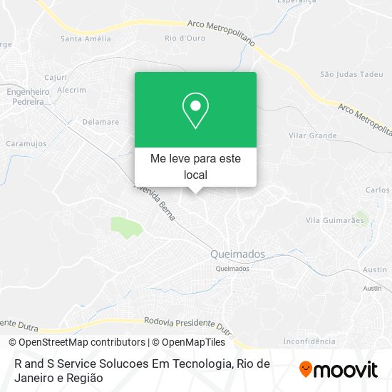 R and S Service Solucoes Em Tecnologia mapa