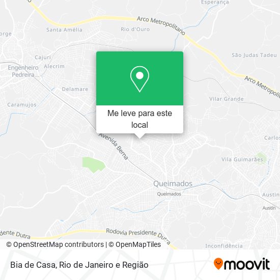 Bia de Casa mapa