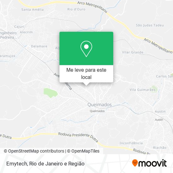 Emytech mapa