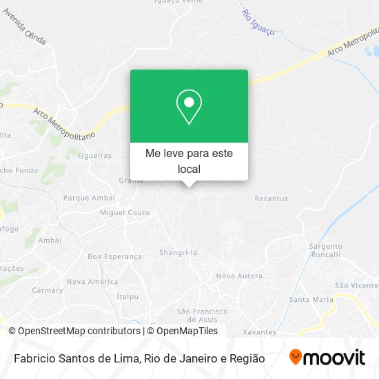 Fabricio Santos de Lima mapa