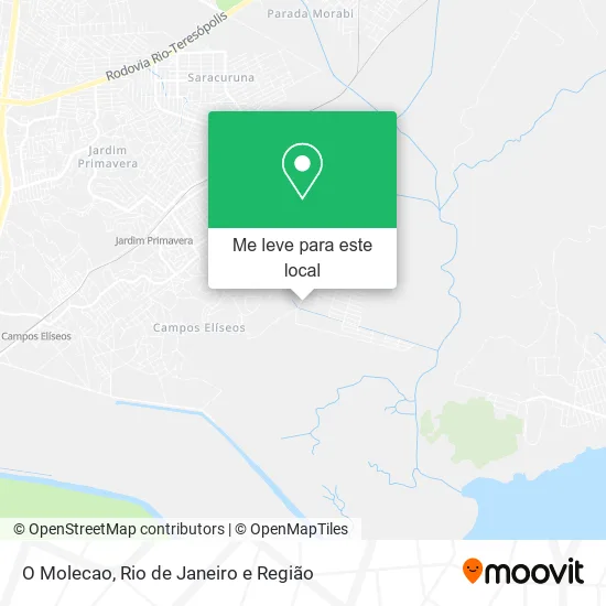 O Molecao mapa