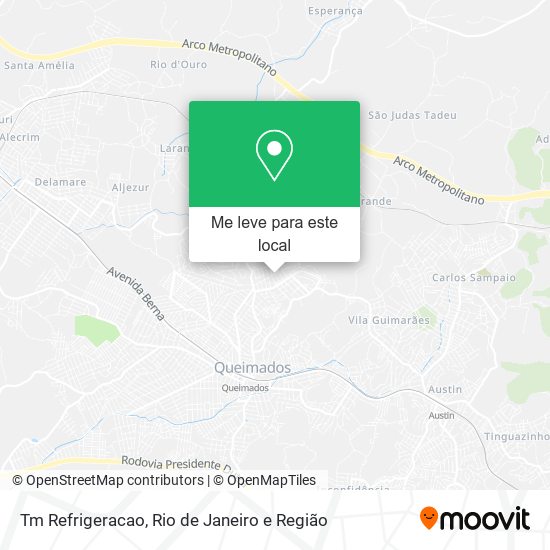 Tm Refrigeracao mapa