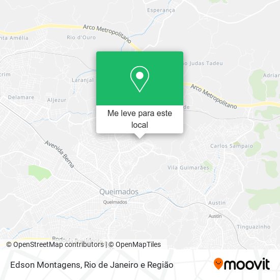 Edson Montagens mapa