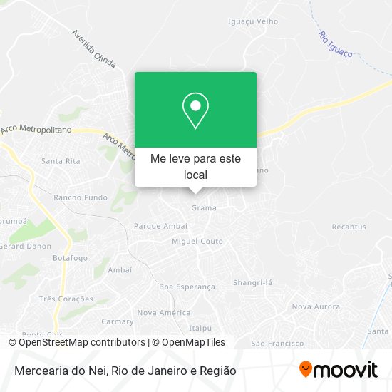 Mercearia do Nei mapa