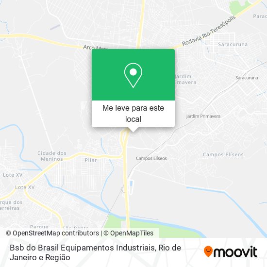 Bsb do Brasil Equipamentos Industriais mapa