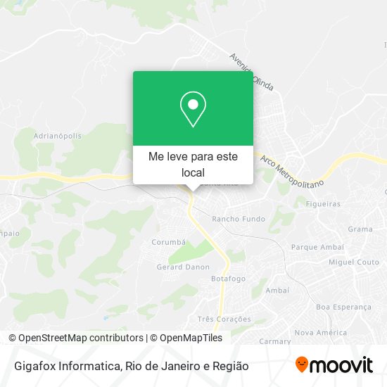 Gigafox Informatica mapa