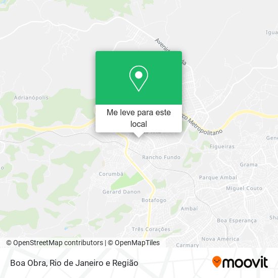 Boa Obra mapa