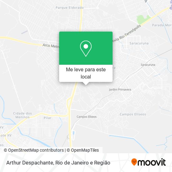 Arthur Despachante mapa
