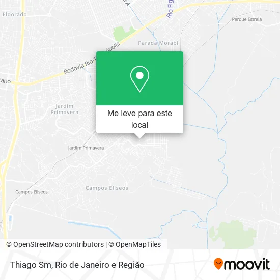Thiago Sm mapa