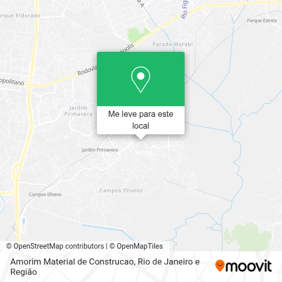 Amorim Material de Construcao mapa