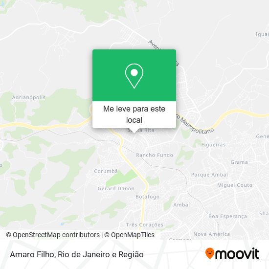 Amaro Filho mapa