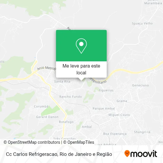 Cc Carlos Refrigeracao mapa
