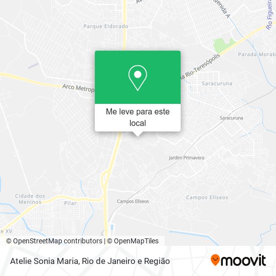 Atelie Sonia Maria mapa