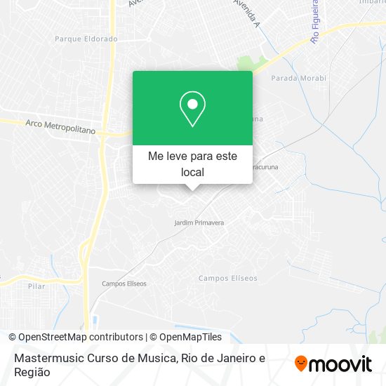 Mastermusic Curso de Musica mapa