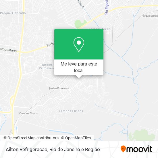 Ailton Refrigeracao mapa