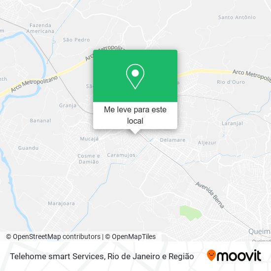 Telehome smart Services mapa