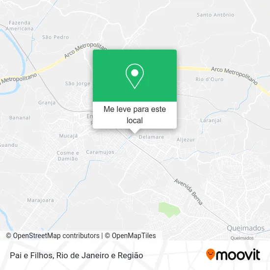 Pai e Filhos mapa