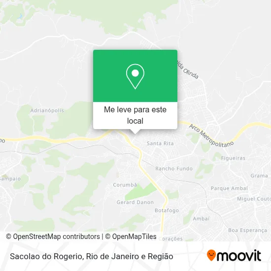 Sacolao do Rogerio mapa